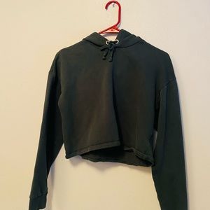 Cropped hoodie